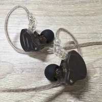 KZ ZSN PRO Earphones 1DD+1BA Hybrid Drive HIFI Bass Earbud Replaceable Cable - Image 2
