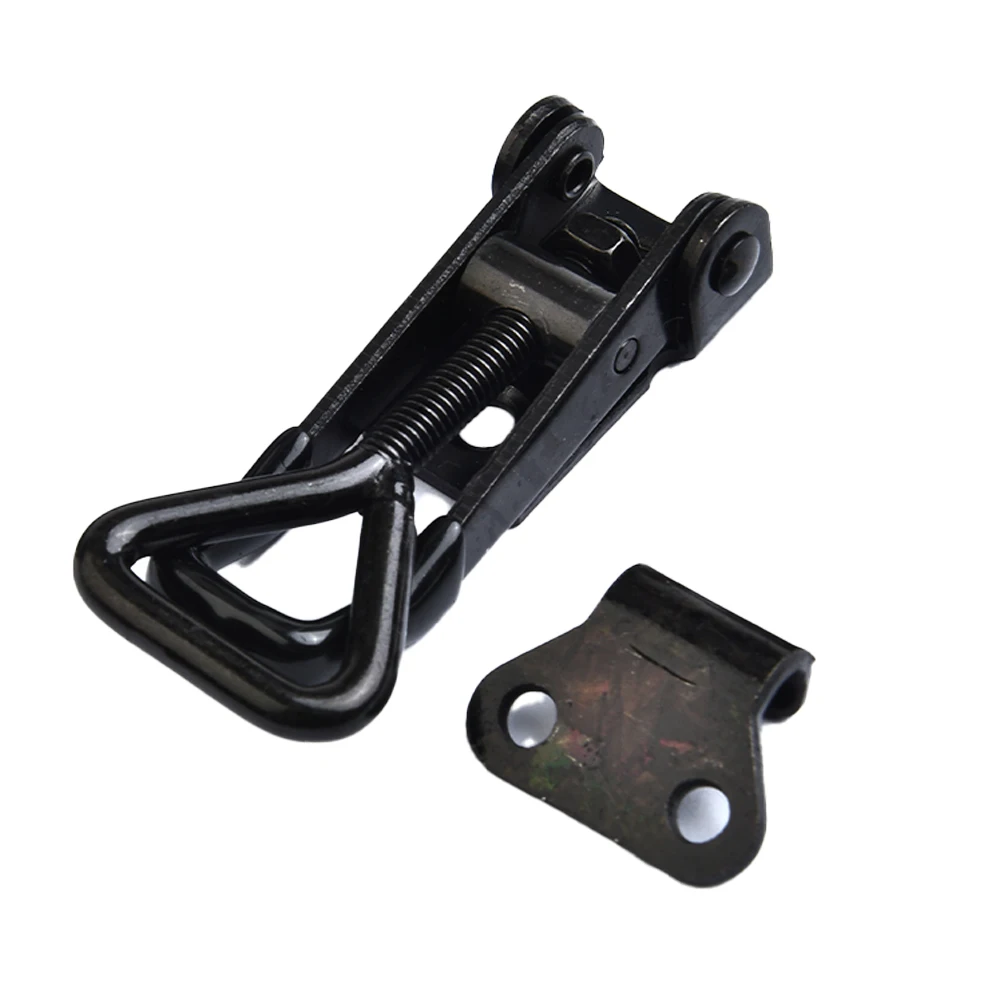 Description Picture 2 of itemToggle Clamp Toggle Latch Catch Adjustable Cabinet Boxes Lever Handle Lock Hasp For Home Sliding Door Furniture Hardware