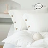 3pcs  100% cotton bedding set Double Duvet Cover Set 220x240 Solid Twist Cotton King Size Bedding Set Quilt Cover Set 3
