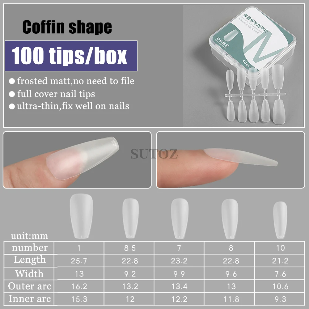 Nails Gelx-x Grind Clear Acrylic - Nails for Women Nails Kit Clear Acrylic  Nails 300Pcs Short Drop Nail Tips Full Cover False Nails with Box for Nail  Extensions : Buy Online at