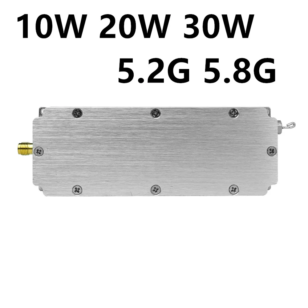 

5.2G5.8G 10W20W30W Modules Anti Drone Booster Countermeasure Module UAV Singal Amplifier WIFI Maintain Security Drone Blocker