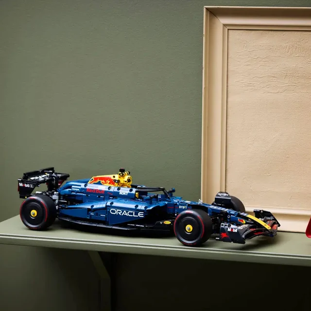 Technical Mechanical Building Blocks 1639pcs RB20 F1 Formula Racing Assembly Building Block Model Set Adult Boy Toy Gift 5