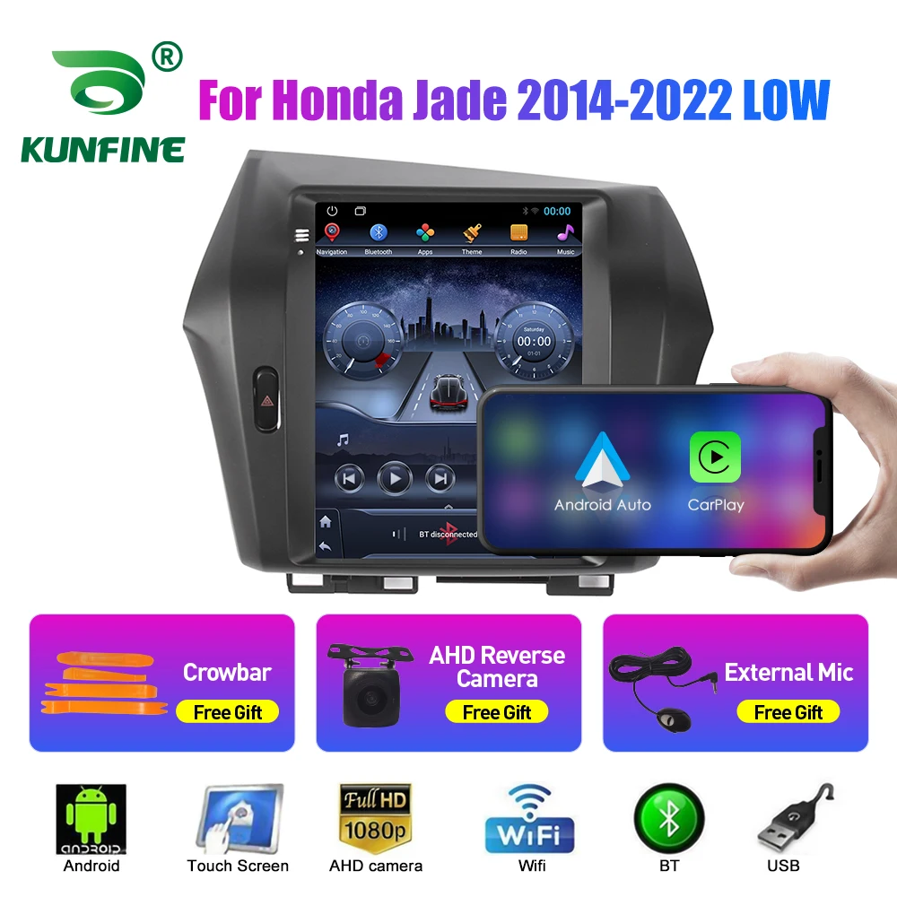 

9.7 Inch Tesla Style 2 Din Android Car Radio For Honda Jade 2014-2022 LOW Stereo Car Multimedia Video Player DVD GPS Navigation