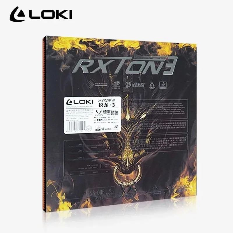 table tennis rubber Original LOKI RXTON 3 Sticky Table Tennis Rubber Ping Pong Rubber Sponge Table Tenis Cake Sponge Ping Pong Accessories