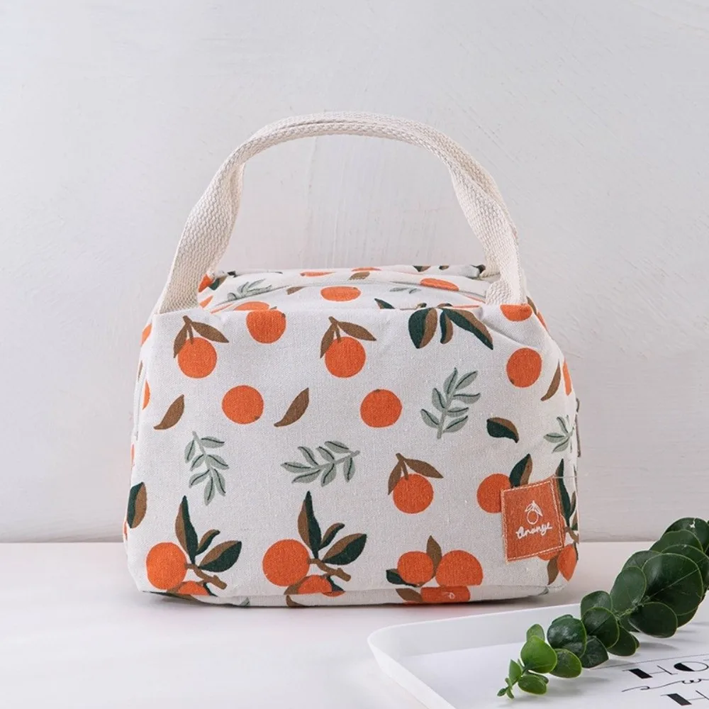 Niedliche Frucht isolierte Thermotasche Aufbewahrungstasche wiederverwendbare Lunchtasche auslaufsicherer Lunchbehälter isolierte Lunchbox Kind Student Geschenke – Detail 9