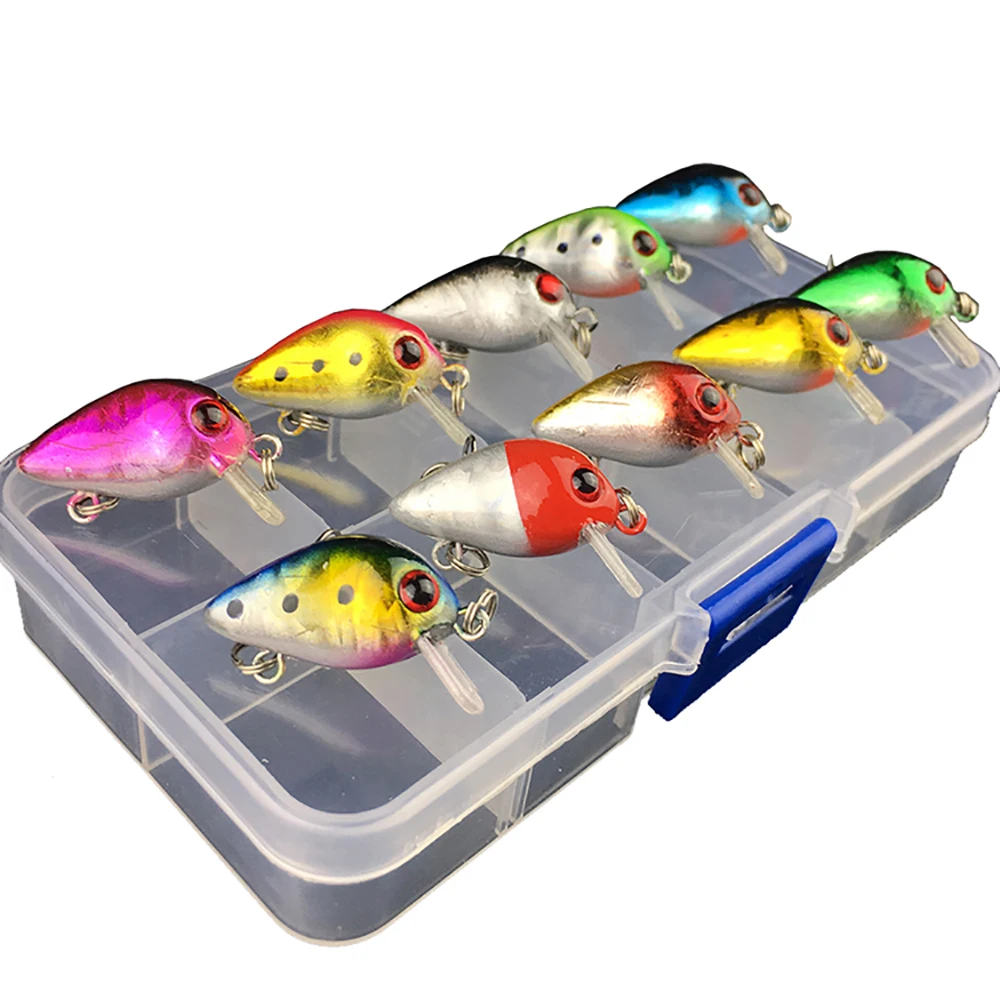 Storage Box Crankbait Swimbait Fishing Lure Bait Set Kit Case