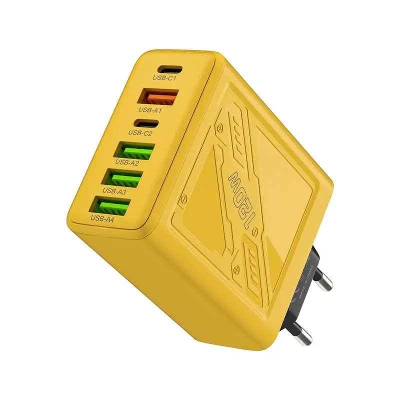 For Refer To Description 6 Port USB Charger 15W Mobile Phone Charging Fast Charging Desktop Charger Multiple USB Charger Station