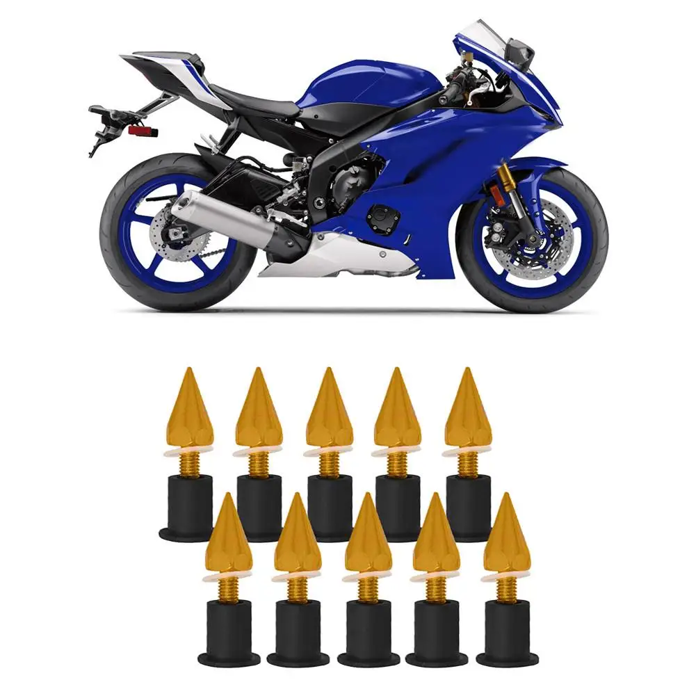 Windshield Wind Screen Spike for M5 Screws Nuts Motorcycle Modification Accessories