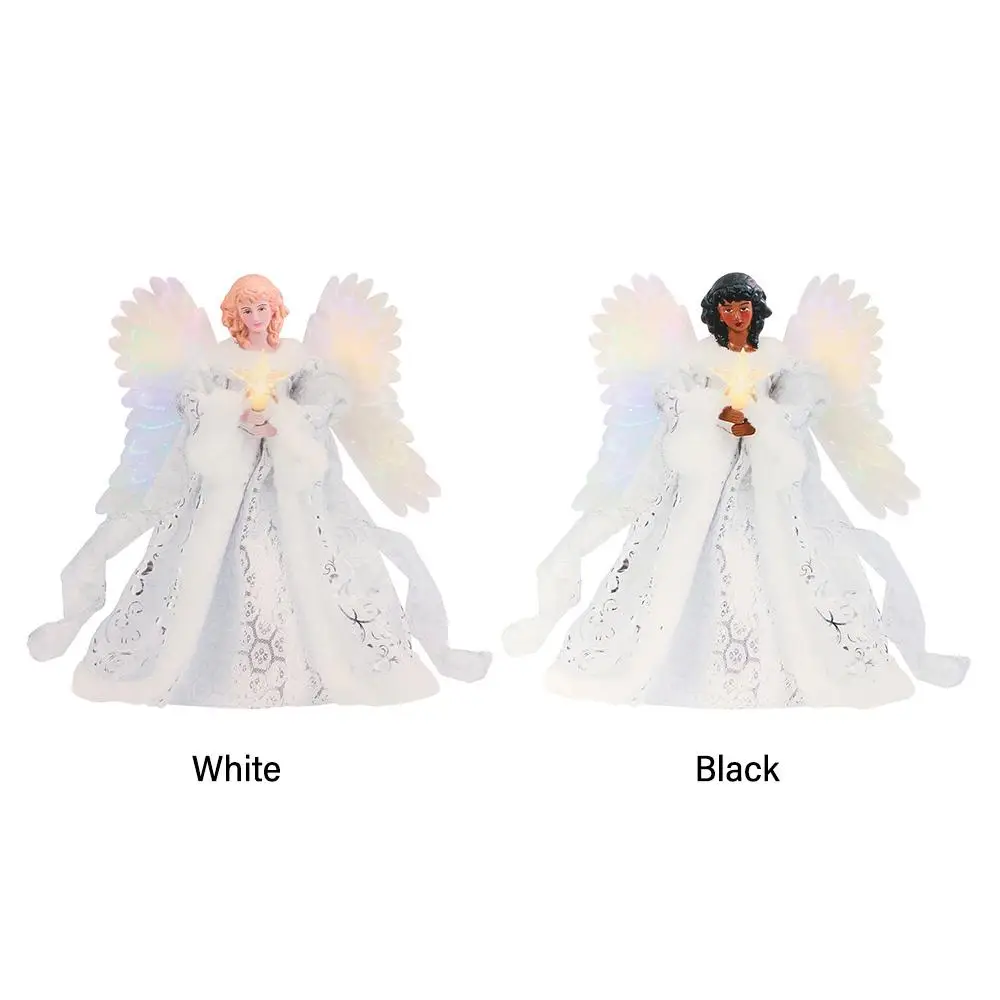 Description Picture 2 of itemChristmas Tree Topper Angel Fairy Festive Xmas Tree Top Ornament Decoration