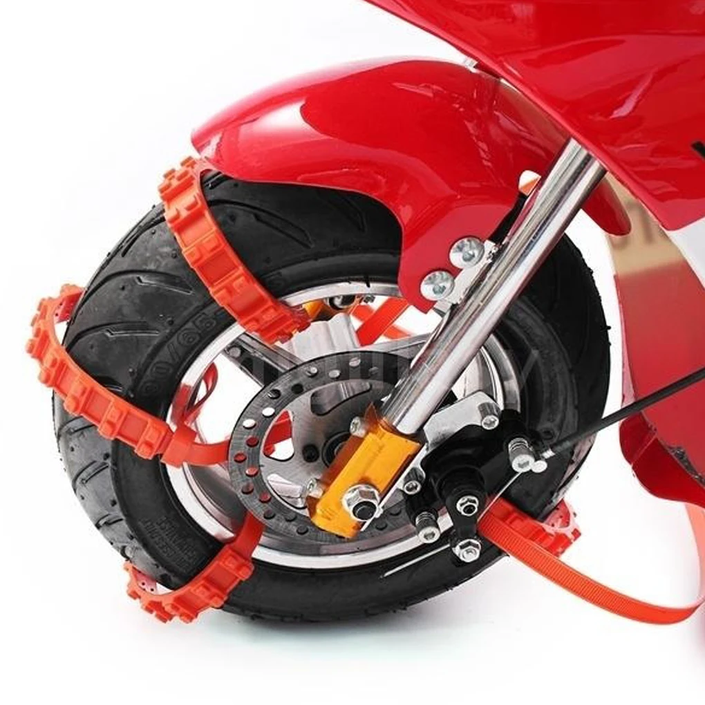 1Pcs Anti Skid Snow Chains Car Winter Tire Wheels Chain Winter Outdoor Snow Tire Emergency Anti-Skid Auto Accessories