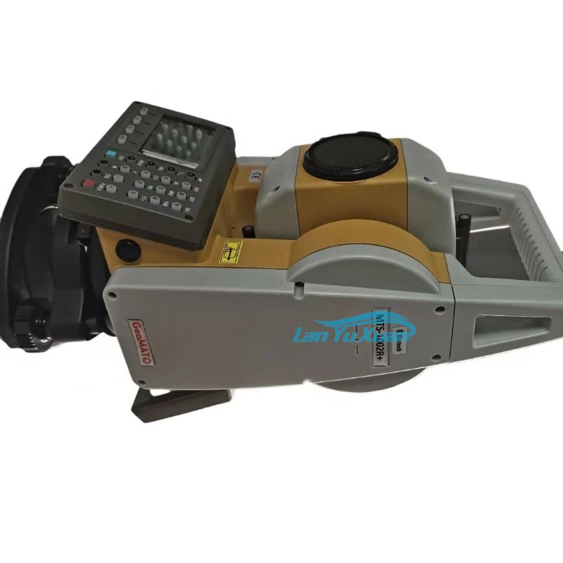 

GeoMATO MTS-1002R 400M No prism Dual axis Dual Screen Surveying and Mapping Total Station with Bluetooth & USB port