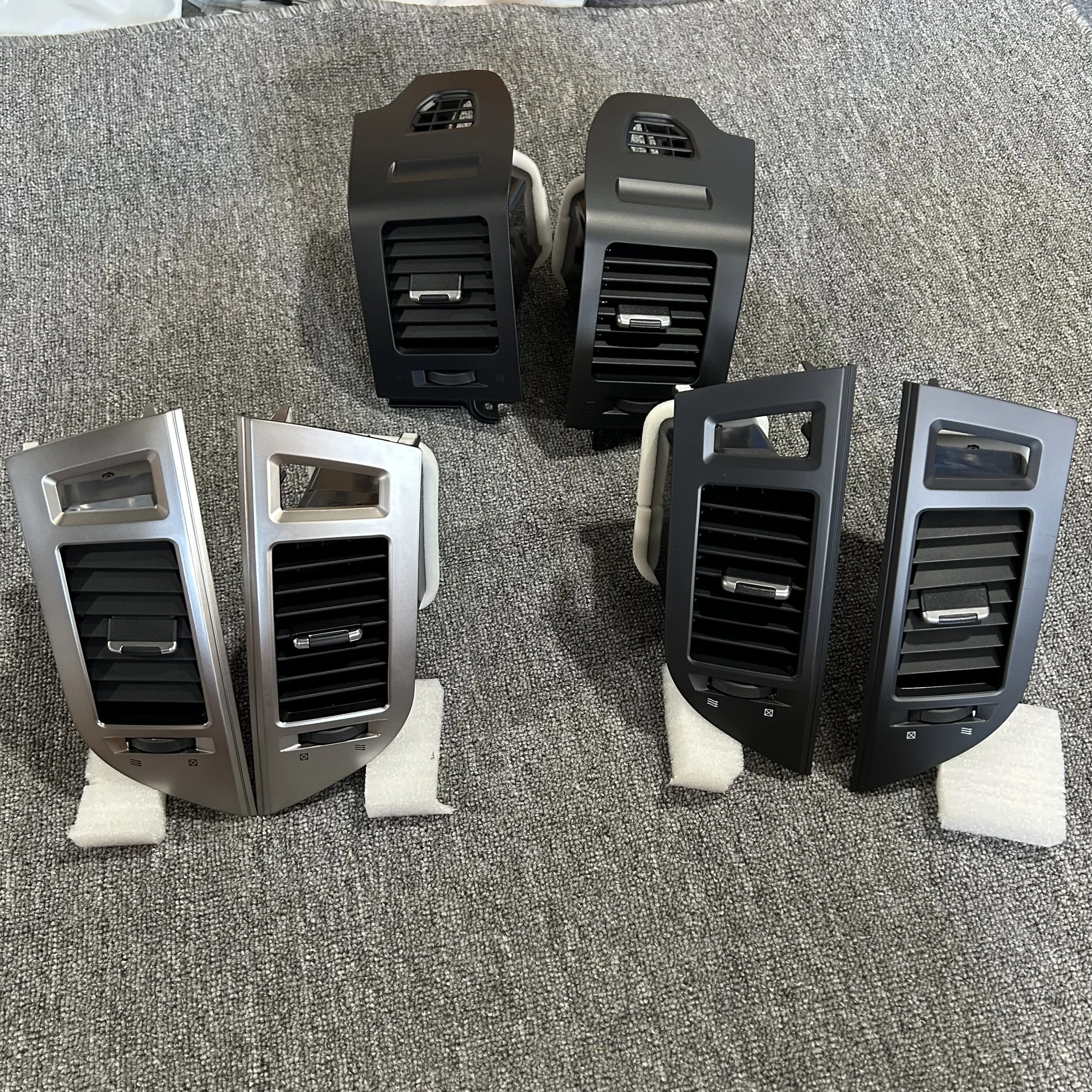 미쓰비시 파제로 몬테로 V87 V93 V95 V97 V98 2007 2008-2022 차량용 대시보드 에어컨 송풍구 4개 (좌핸들용)