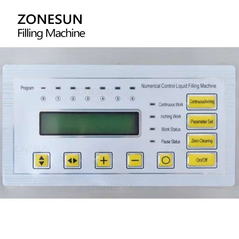 Digital Control Liquid Filling Machine GFK160 Alcohol Drink Beverage Perfume Juice Milk Small Bottle Filler ZONESUN