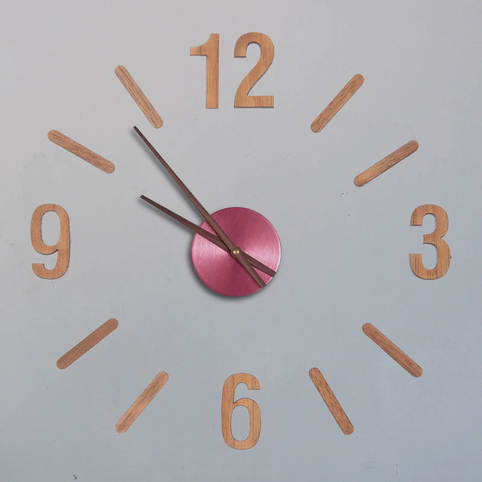 1 Set Quartz Clock Numerals Accessories Arabic Number Roman Numerals Clock Parts Handmade Material Restore Digital Repair Tools