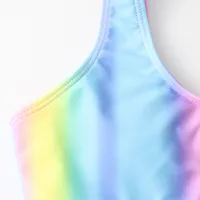 5t Girls Swimsuit Kids Toddler Baby Girls Spring Summer Colorful Print Sleeveless Beach Swimwear Swimsuit Bikini Set Girl 3