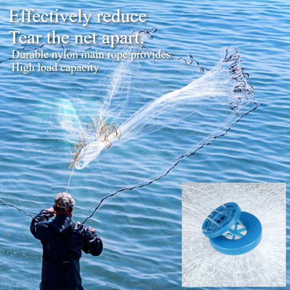Saltwater American Fishing Cast Net with Zinc Sinker and Waterproof Bucket 3/4/5/6/7/8/9/10Ft Radius Throw Fishing Net Bait Trap - AliExpress 18 Saltwater American Fishing Cast Net with Zinc Sinker and Waterproof Bucket 3/4/5/6/7/8/9/10Ft Radius Throw Fishing Net Bait Trap - AliExpress 18