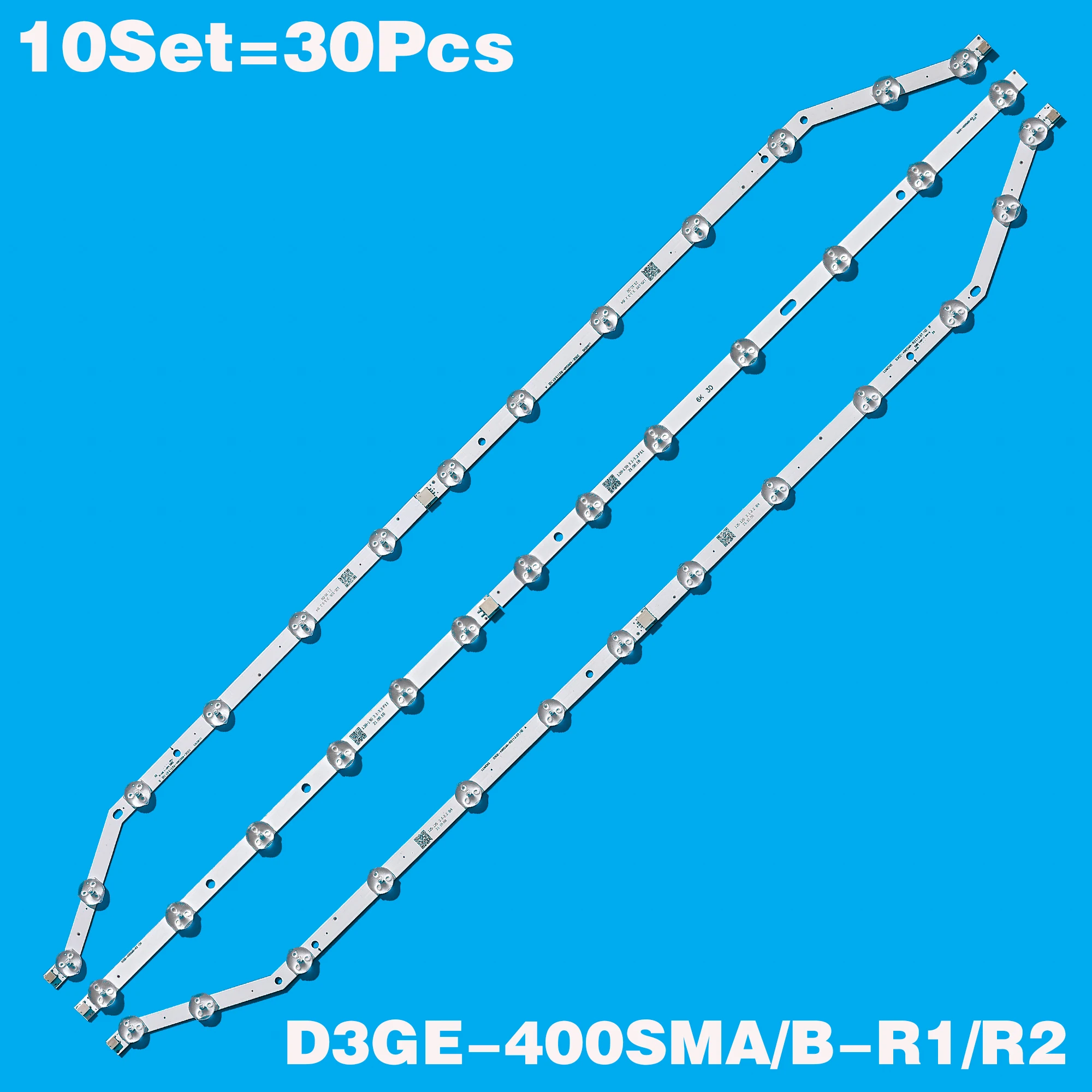 

30 PCS/set LED Backlight strip for UN40J6200 UN40H6203A UE40H6203 UE40EH5300 D3GE-400SMB-R3 400SMA-R2 BN96-28767B 2013SVS40