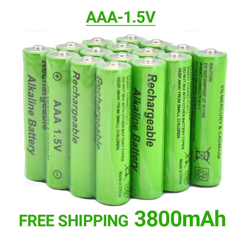 15VAAABattery3800mAhRechargeableBatteryNIMH15VAAABattery