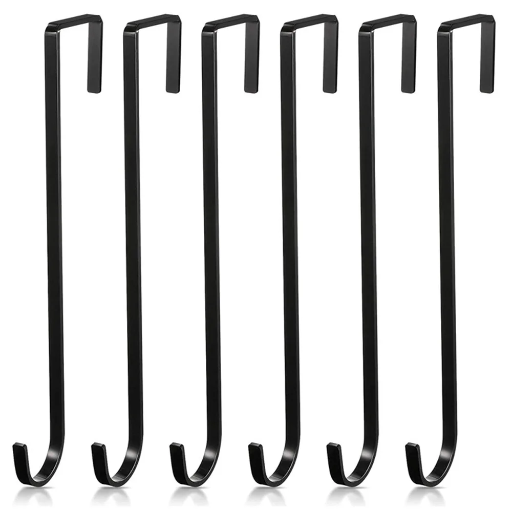 Door Hook Floral Wreath Hanger Over The Door Large Wreath Metal Hook For Christmas Easter Front Door Hanger Xmas Party Supplies