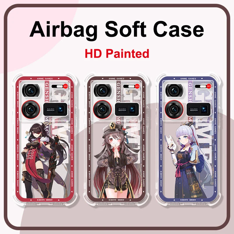 Per Nubia Z60 Ultra Custodia Per Telefono Z50 Ultra Per Nubia Play 5G Cover In Silicone Per Airbag Tpu Trasparente Per Nubia Z40S Z50S Pro Z30