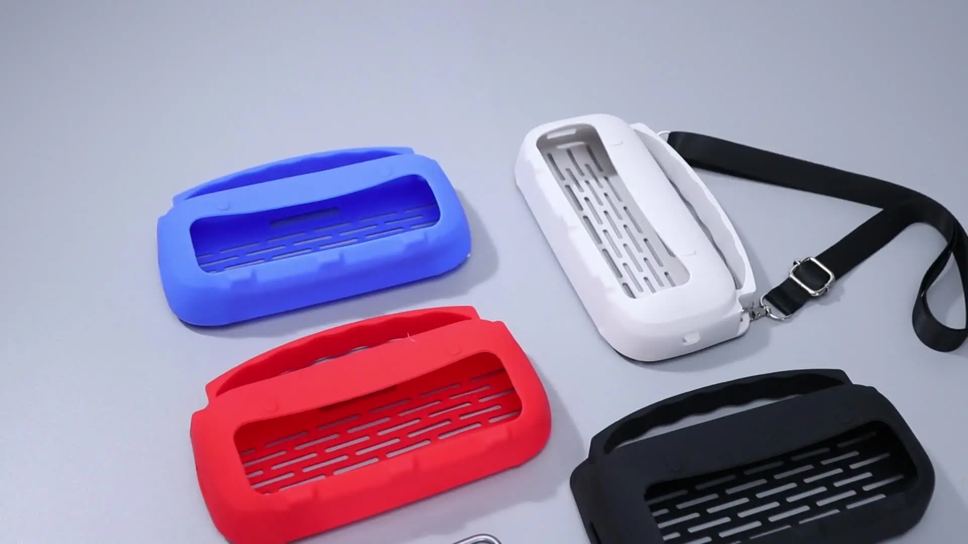 Custodia In Silicone Per Bose SoundLink Flex 2ª Gen: Maniglia E Tracolla, Antigraffio
