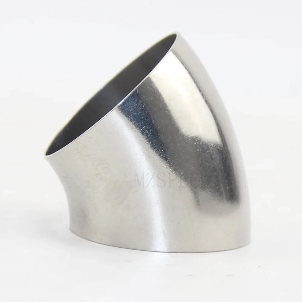 304 1.5mm stainless steel pipe elbow 45 degree welded handrail stainless steel pipe connection elbow welding elbow fittings welding pipe fittings welded elbow pipe fitting round pipe fitting stainless steel pipe