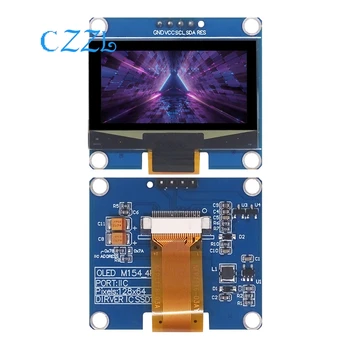 Modulo OLED da 1,54 pollici Schermo LCD da 1,54" Modulo display LED 4 pin/7 pin 128 × 64 3,3-5,5 V