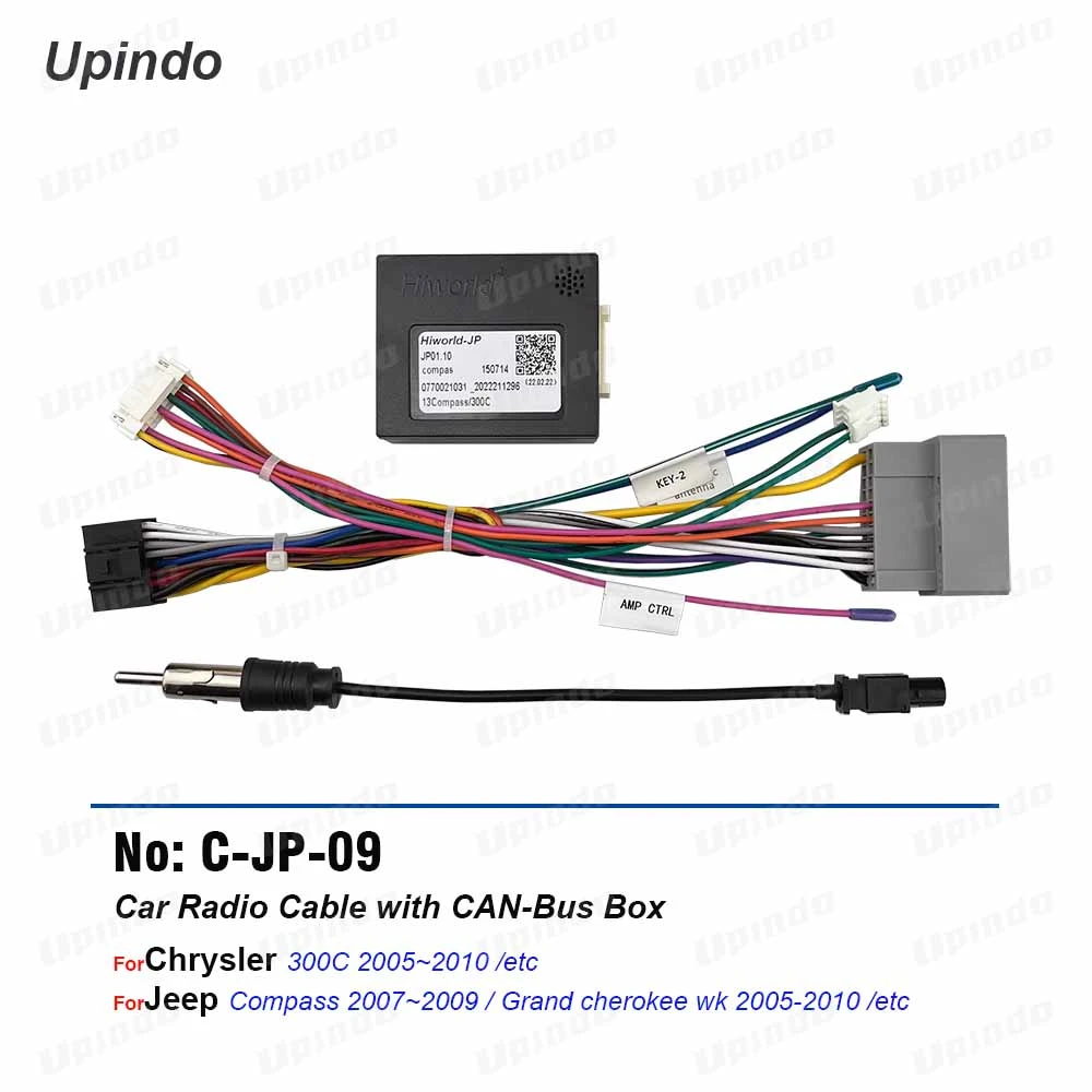 Car Radio Cable CANBus Power Wiring Harness Android Headunit Stereor