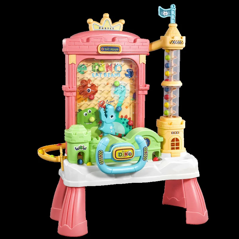 Electric Ball Catching Machine Educational Castle Desktop Gaming Machine Toy Parent-child Interaction Funny Toys Gifts 4