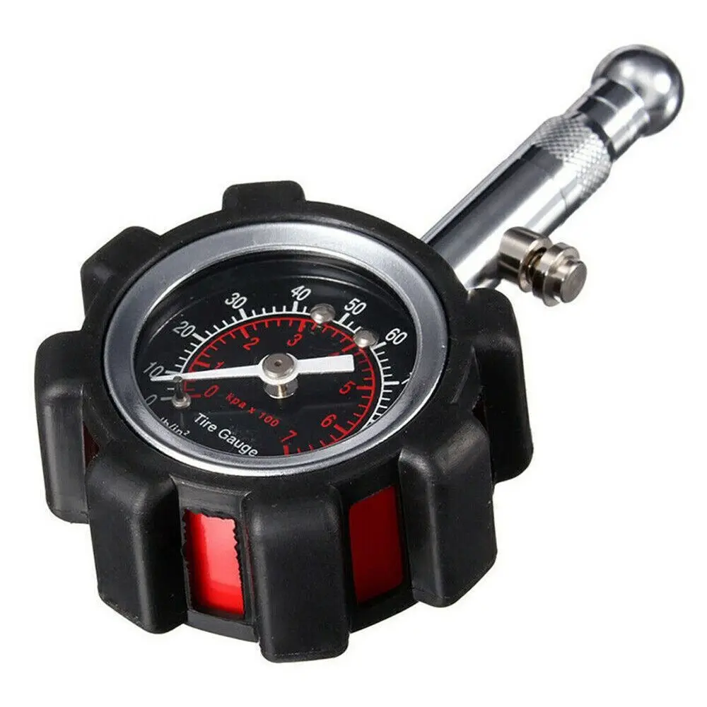 

Heavy Duty Tire Pressure Gauge With Reset Function 100 PSI Car Air Pressure Tyre Gauge High Accuracy Car Accessories