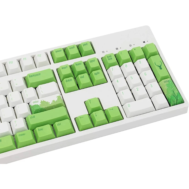 

110 клавиш Cherry Pbt Keycaps Тематические колпачки Механические колпачки Полный набор