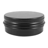 12Pcs 1Oz Black Aluminum Tin Jars Round Screw Lid Containers Empty Metal Storage Cans For Organizing Cosmetic Small Jewelry Orna 4