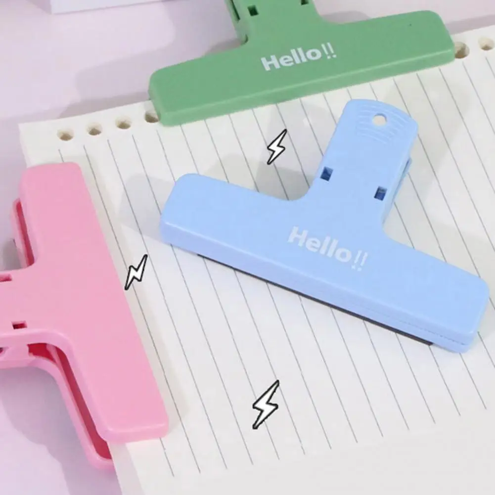 Refrigerator Magnetic Clip Whiteboard Fridge Magnetic Clamp Anti-Scratch Sticky Pads Strong Memo Recipe Holder Food Sealing Clip