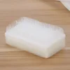 2 Pcs Brush Autism Surgical Hands Scrub Wilbarger Therapy Bristles 800X470X360CM Sensory White Baby 4
