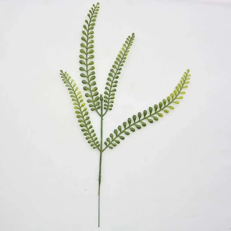 1 Pz Simulato Pe Plastica Mimosa Hotel Lobby Giardino Recinzione Corridoio Decorazione