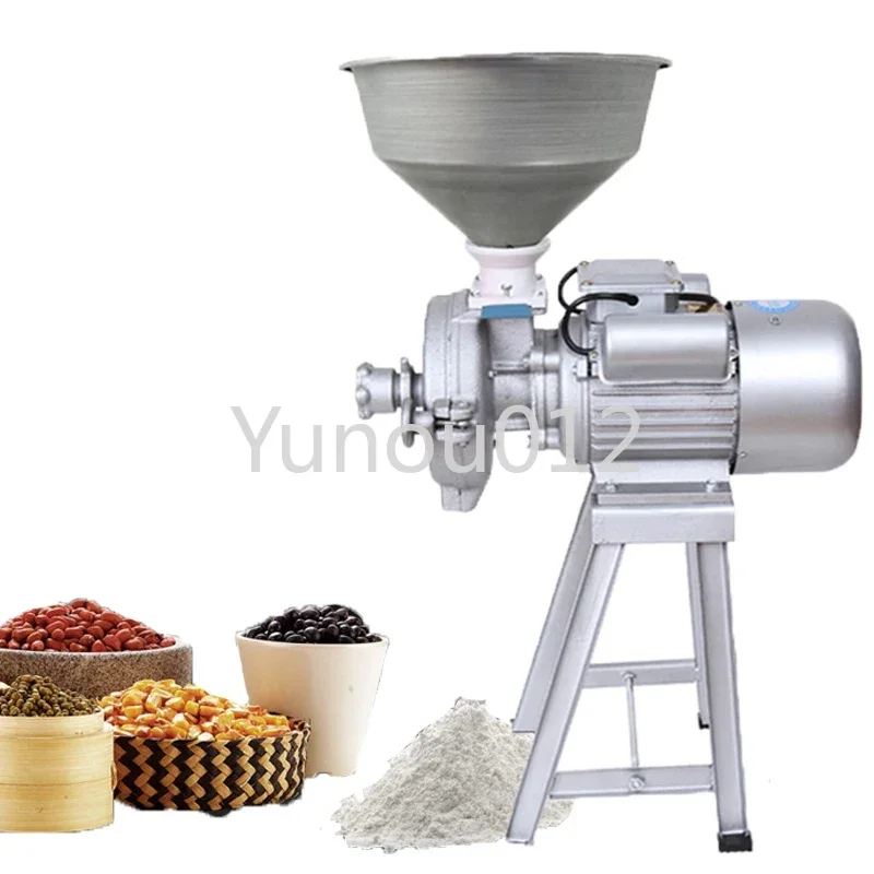 

Electric Grain Mill Grinder Commercial Grinding Machine for Dry Grain Soybean Corn Spice Herb Coffee Bean Crusher Pulverizer