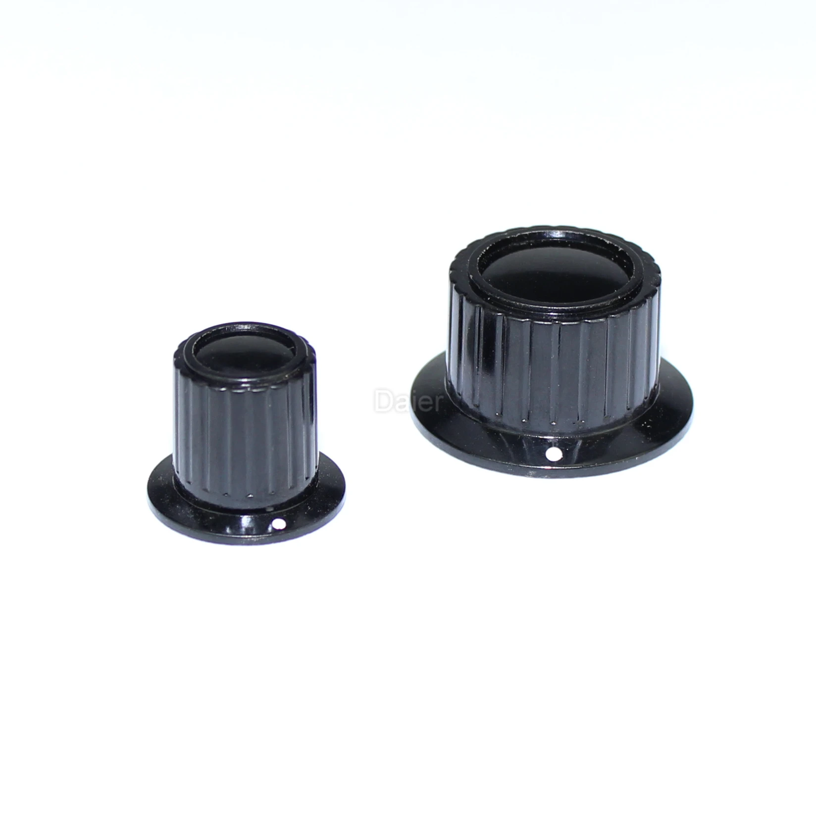 Potentiometer Knob Bakelite Skirted 6MM 6.35MM Shaft Volume Control Plastic Radio Knobs For Guitar Pedal Effects 10PCS guitar tool