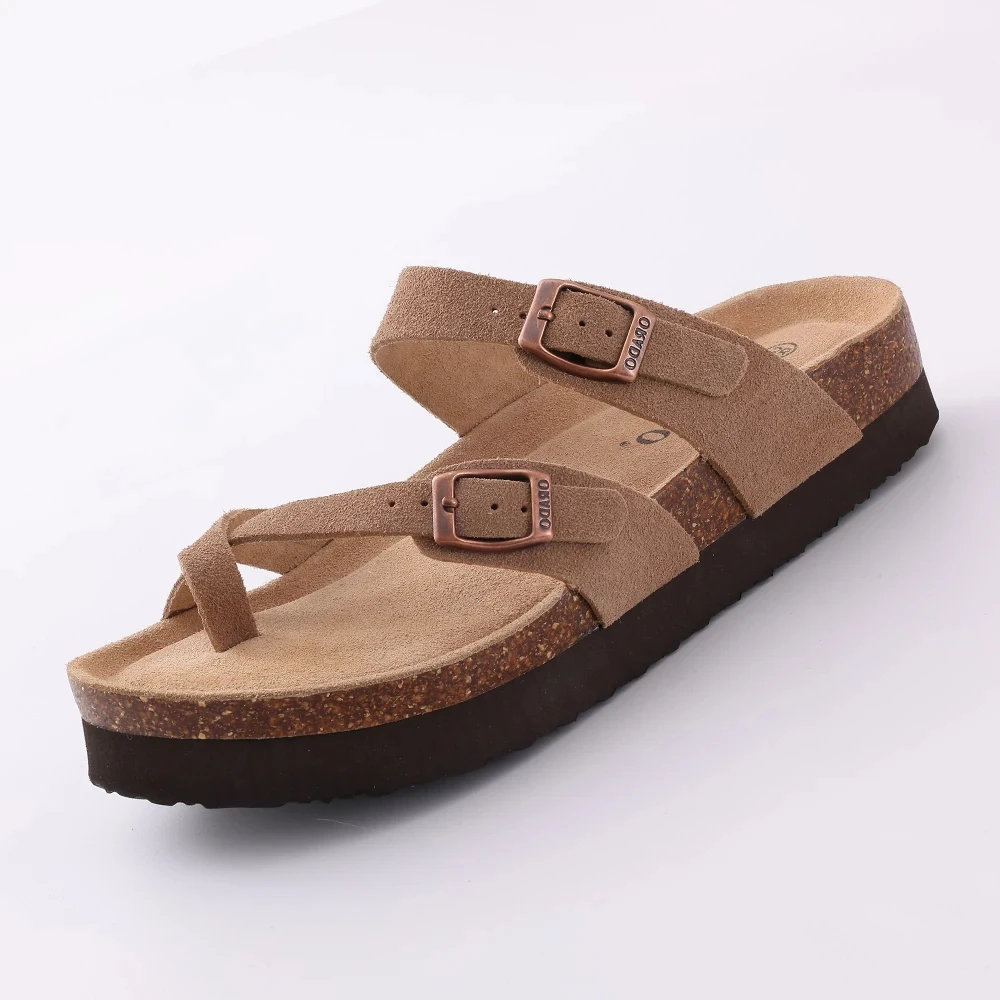 LItfun Classic Mules And Clogs For Women Men Slip-on Cork Footbed Slippers Summer Beach Sandals With Arch Support Comfort Slides 3