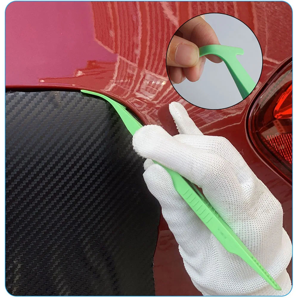 TOFAR Wrap Stick Magnet Micro Rakel mit Wrap Slip Cut Clipper Design Auto Film Rand Ecke Tuck Schaber Fenster Tönung Werkzeug – Detail 4