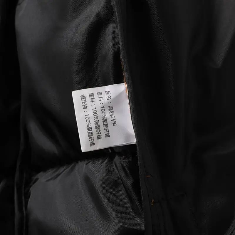 Soft Padded Waistcoat Zipper Detail