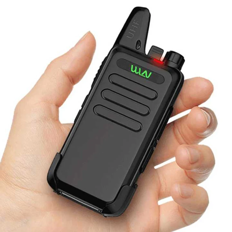 WLN KD-C1 UHF 400-470 Mhz Mini Walkie Talkie 16 Channel  Tpye-C Charging KD-C1T Portable Walkie Talkie 4