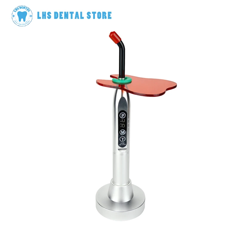 

Dental LED Curing Light Wireless Cure Lamp Machine Oral Photosensitive Lamp Teeth Whitening Resin Wireless Filling Dental Tools