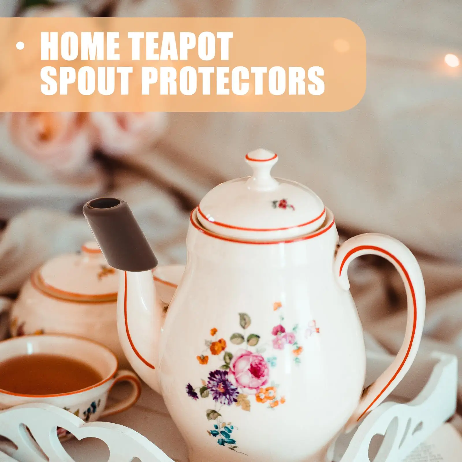 3 Pcs Tea Pots Teapot Spout Sleeve Protective Cover Covers Silicone Sleeves Beer