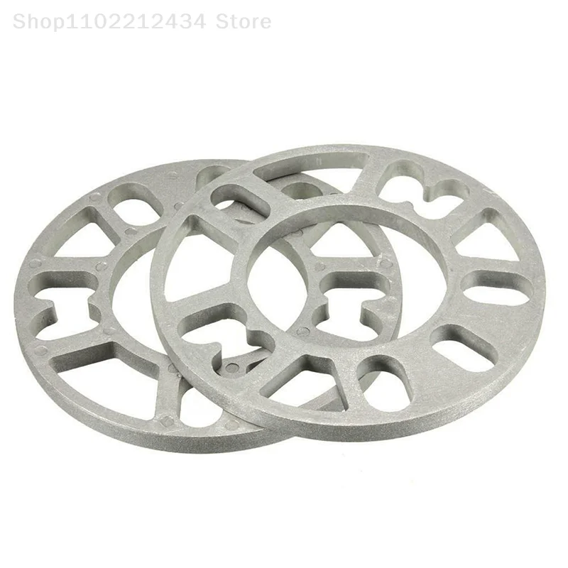 

1X 5mm Aluminum Adjusting Shims Car Wheel Spacers Wheelbase Gasket Flange