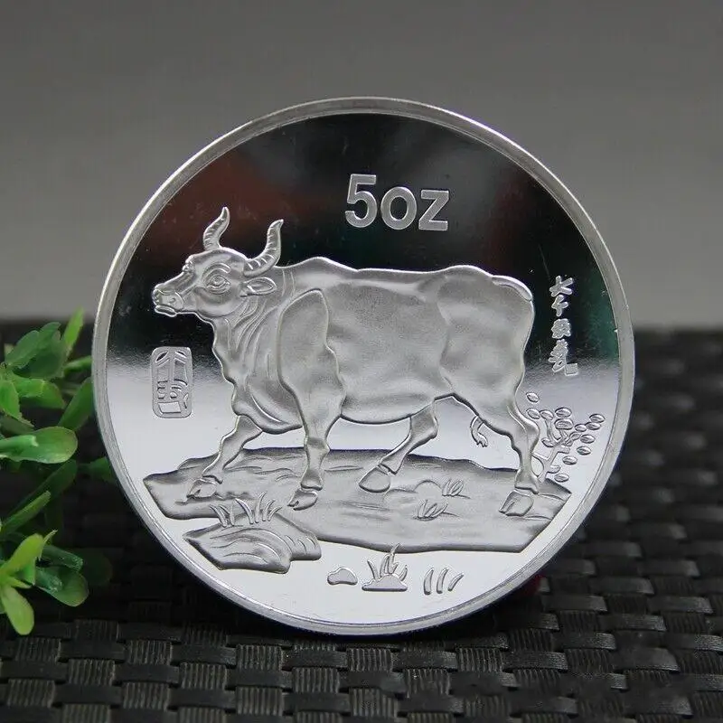 

OX Commemorative Coin 5oz Silver Zodiac Coin