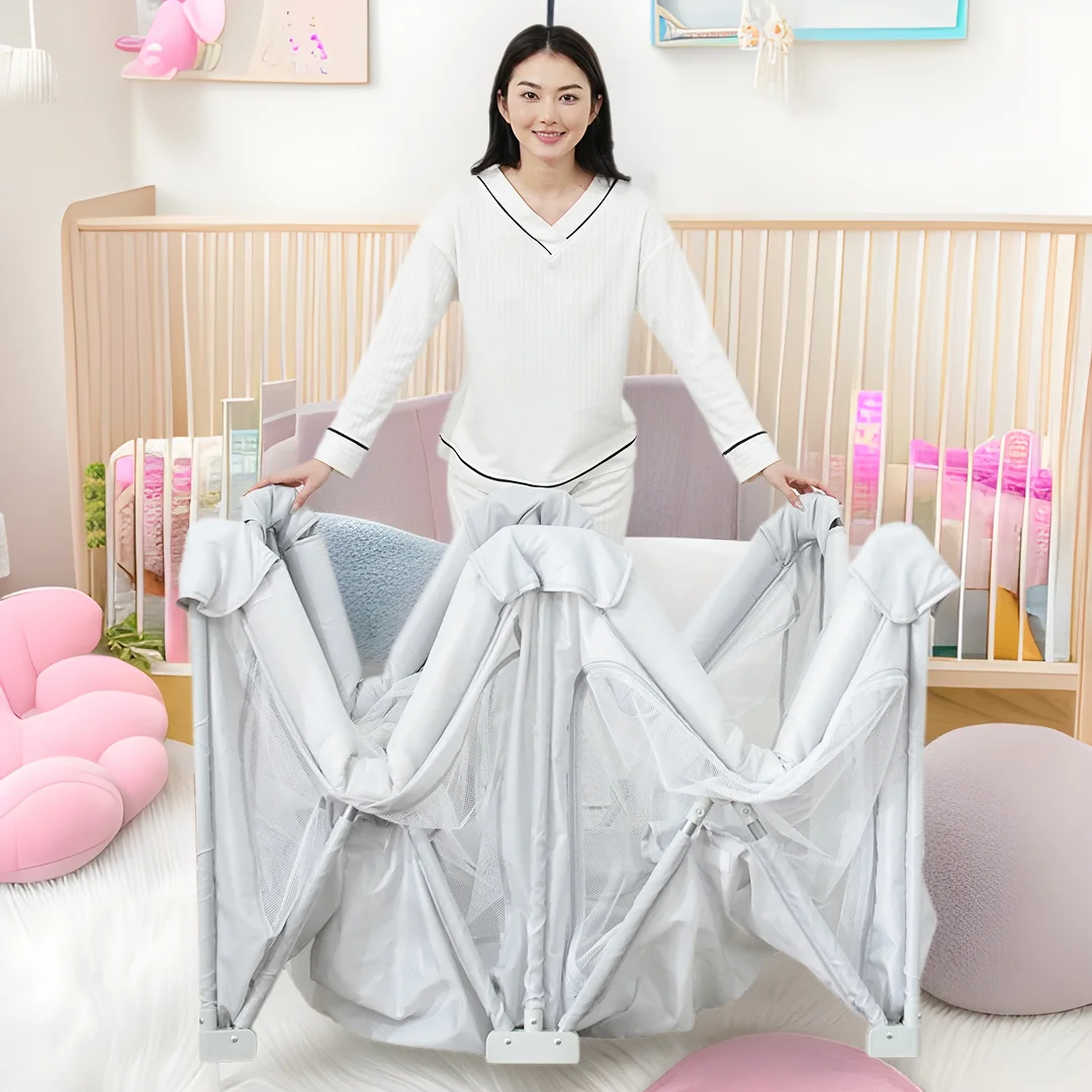 Baby Playpen Children Do Not Need To Install Convenient Fence Indoor Foldable Baby Play Fence Multi-functional Protective