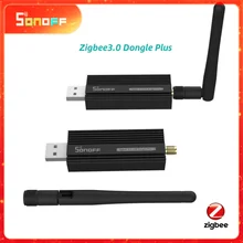 

1/8Pcs SONOFF ZB Dongle Plus Wirless Universal Zigbee 3.0 Gateway ZHA & Zigbee2MQTT USB interface For Alexa , Google Home