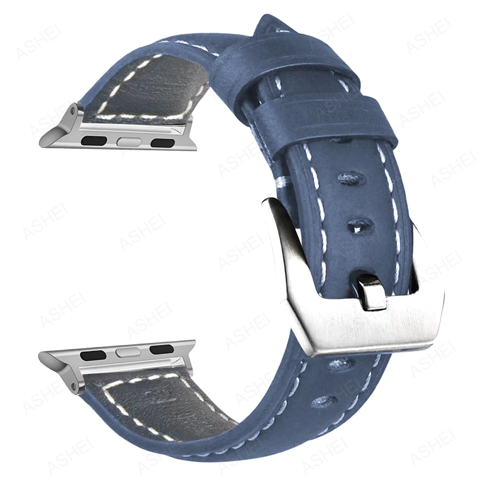 Correa for apple watch 7 45mm 41mm band + case 6 se 5 4 44mm 40mm leather strap + TPU protector case for iwatch 3 42