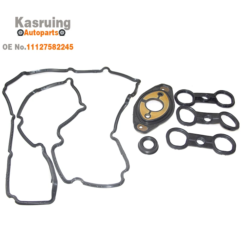 Valve Cover Gasket Kit 11127582245 11127552280 11127559699 for BMW N52 E60 E82 E88 E90 E91 E92 E93 X3 X5 Z4 3.0L