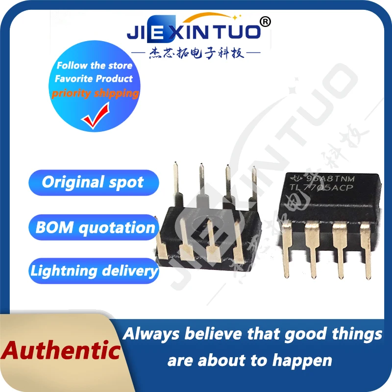 

TL7705ACP IC SUPERVISOR 1 CHANNEL 8DIP Supervisor Open Drain or Open Collector 1 Channel 8-PDIP